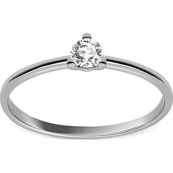 Prsten Zásnubní lab-grown diamantový prsten Thalassa, 14K ALLG001AP + dárkové balení LUXUS zdarma