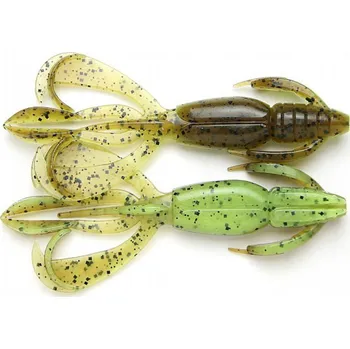 Umělá nástraha Keitech Gumová nástraha Crazy Flapper 2.4'' Green Pumpkin Chartreuse 6,1cm/10ks