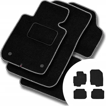 autokoberec Velurové autokoberce Motos 4 ks