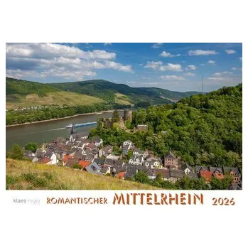 Cestování Romantischer Mittelrhein 2026 Bildkalender A4 quer, spiralgebunden - Klaes, Holger