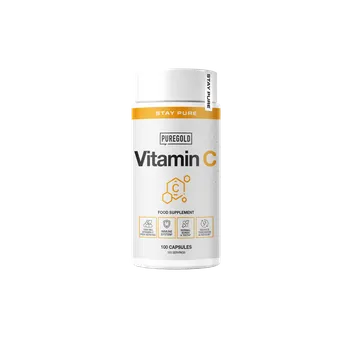 Fitness strava Puregold Vitamin C 1000 mg - PureGold, 100 kapslí
