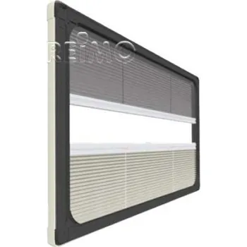 Příslušenství ke karavanu Výměnný vnitřní rámeček na roletu HORREX UCS šedý do šířky 800 mm