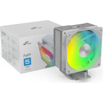 Vodní chlazení FSP Chladič CPU NP5-WA, 120mm HDB Fan, White