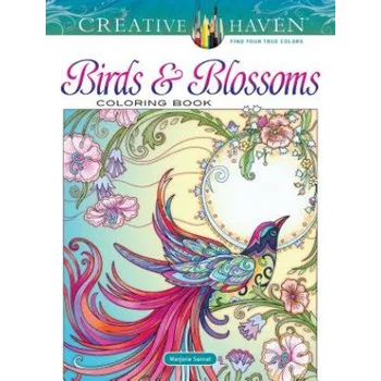 Populárně naučná literatura pro dospělé Creative Haven Birds and Blossoms Coloring Book (Marjorie Sarnat)(Brožovaná)