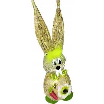 Velikonoční dekorace Velikonoční zajíček - Dekorace - Zajíček 45 cm dekorace - zelený