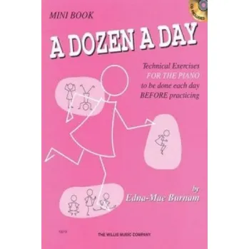 Dozen a Day Mini Book - Book/Audio (Edna Mae Burnam)(Kniha)