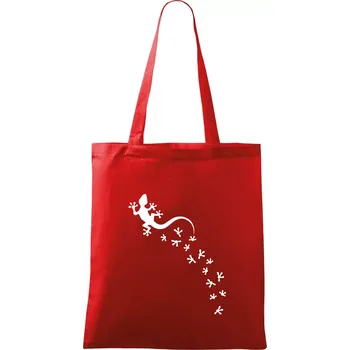 Geocaching Gekoni - Taška bavlněná - 42 x 38 cm ( Červená )