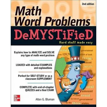 Cizojazyčná kniha Math Word Problems Demystified 2/E (Allan Bluman)(Brožovaná)