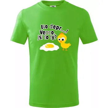 Chlapecké tričko Venco jsi to ty - Tričko dětské bavlněné - 98 cm / 2 roky ( Apple Green )