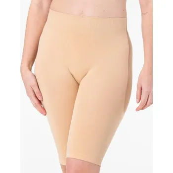 Kalhotky Výhodné balení 5 kusů - Dámské bezešvé dlouhé boxerky Gaubert GBTW-3002 Barva/Velikost: tělová / L/XL