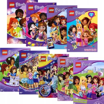 Stavebnice LEGO LEGO Friends Kolekcja części 1-9 Pakiet DVD