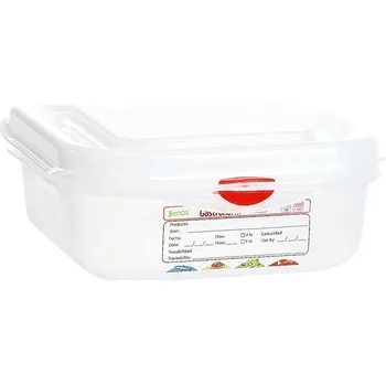 Denox gastronádoba GN1/6 s víkem GASTRONOX, 65 mm, polypropylen, objem 1,1 L, hermetická