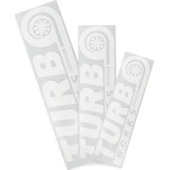 Samolepicí dekorace na vozidlo Nálepka bílá 50cm