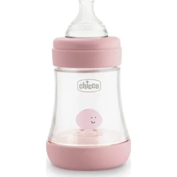 Kojenecká láhev Chicco Perfect 5 Láhev Ke Krmení 150ml 0m+ Pomalý tok - girl
