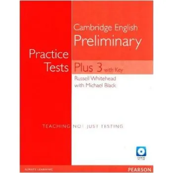 Anglický jazyk Practice Tests Plus PET 3 with Key and Multi-ROM/Audio CD Pack (Russell Whitehead)(Brožovaná)