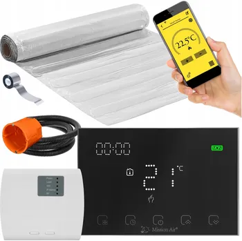 Topná rohož SADA Vyhřívací podložka pod panely MAL-160W/m2 3,5m2