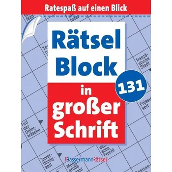 Rätselblock in großer Schrift 131 (5 Exemplare à 2,99 EUR) - Krüger, Eberhard