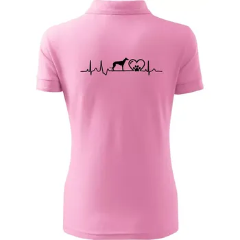 Chrt - Ekg - Polokošile dámská Pique Polo - 2XL ( Růžová )