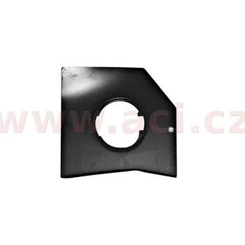 Kryt motoru štítek kolem hrdla nádrže