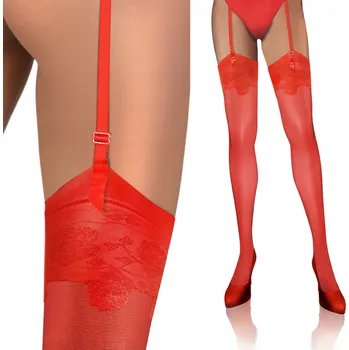 Dámské punčochy Sesto Senso dámské punčochy k podvazkovému pásu, polomatné, 20 DEN, velikost 3/4