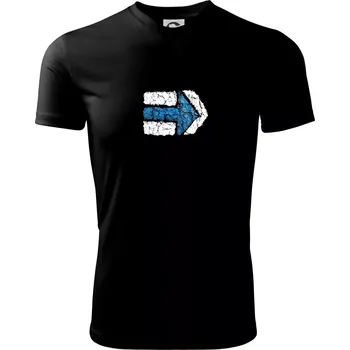 Pánská móda Párová turistická značka modrá - Pánské triko Fantasy sportovní (dresovina) - S ( Černá )