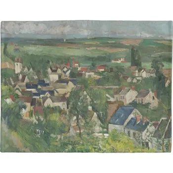 prostírání Prostírání na stůl Auvers, panoramatický pohled Paula Cézanna