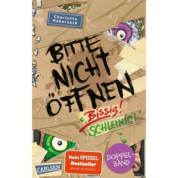 Bitte nicht öffnen: Doppelband (Enthält die Bände 1: Bissig!, 2: Schleimig!) - Habersack, Charlotte [DE] (2025, Taschenbuch, Carlsen Verlag GmbH)