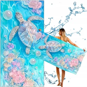 Osuška Plážová osuška Wanxing 150 cm x 75 cm