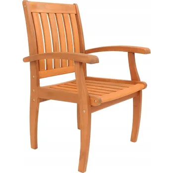 Jídelní židle Masivní dřevěná židle do restaurace na terasu