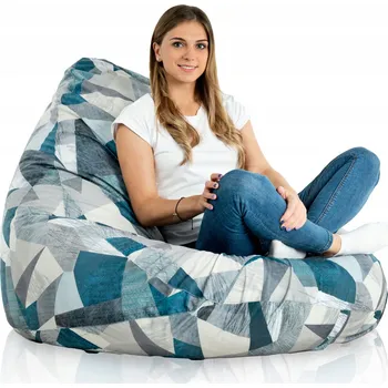 Sedací pytel Sedací vak SAKO DROP XXL křeslo ABSTRACT