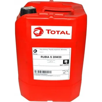 Motorový olej Minerální motorový olej TOTAL RUBIA SX 20W20 20L