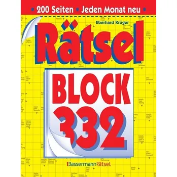 Rätselblock 332 (5 Exemplare à 2,99 EUR) - Krüger, Eberhard