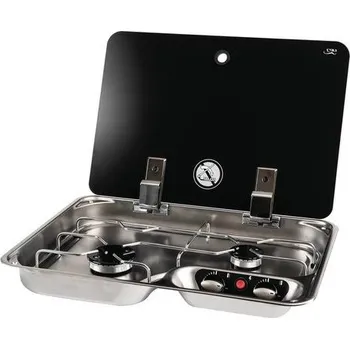 Nerezový dřez Sporák nerez 460x335