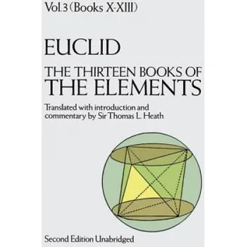Cizojazyčná kniha Thirteen Books of the Elements, Vol. 3 (Euclid)(Brožovaná)