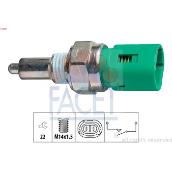 FACET Spínač, světlo zpátečky 76096