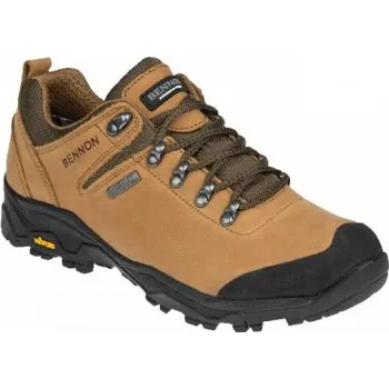 Pánská treková obuv Turistická a trekingová polobotka TERENNO Low, hnědá, BENNON