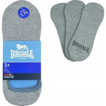 Dámské ponožky Ponožky Lonsdale LNS01_103 Šedé Velikost 35-38