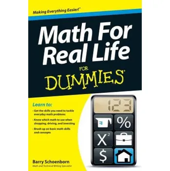 Cizojazyčná kniha Math For Real Life For Dummies (Barry Schoenborn)(Brožovaná)