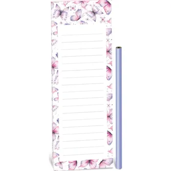 Magnetický poznámkový bloček - Motýl