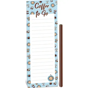 Magnetický poznámkový bloček - Coffee to Go