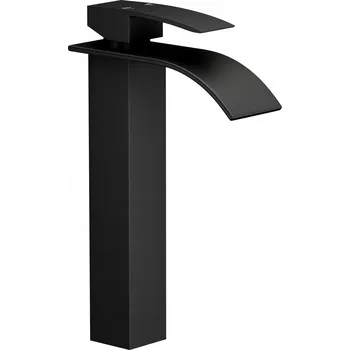 Vodovodní baterie Stojánková umyvadlová baterie Granitan ELVA UMYVADLOVÁ VYSOKÁ ČERNÁ černá