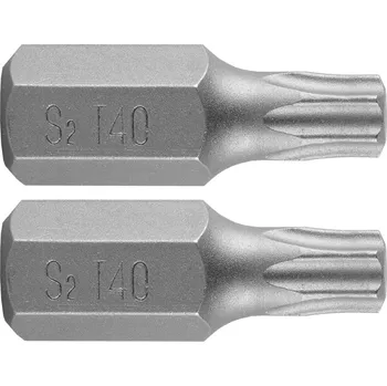 Bit NEO TOOLS Nástrčný bit TORX T40 x 30 mm, S2 x 2 ks.
