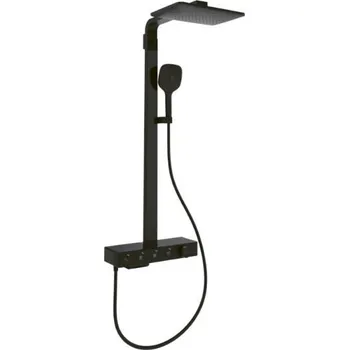 Sprchový set Villeroy & Boch Infinity Showers - Sprchový set s termostatem, 36x24 cm, 3 proudy, matná černá TVS110005000K5