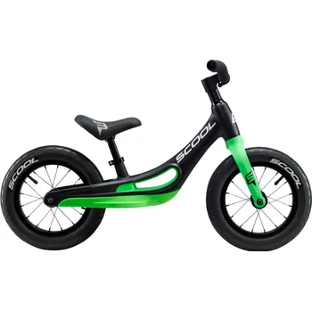 Odrážedlo Odrážedlo SCOOL PedeX magnesium černo-zelené Varianta: 12"