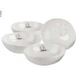 Sada 4ks melaminových misek SAILS