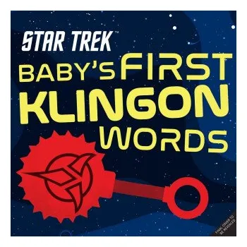 První čtění Star Trek: Baby's First Klingon Words (Leporelo)