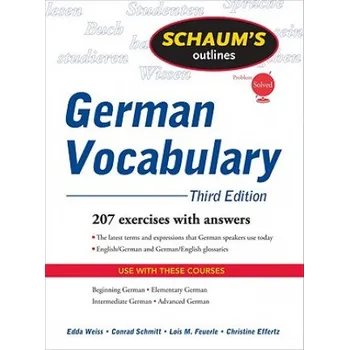 Učebnice Schaum's Outline of German Vocabulary, 3ed (Edda Weiss)(Brožovaná)