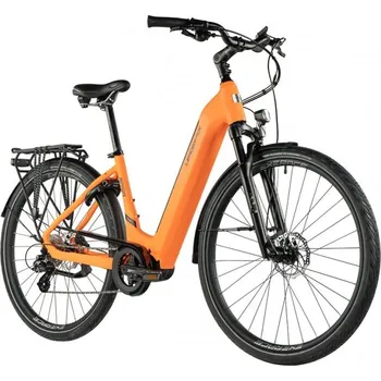 Elektrokolo Leader Fox SAGA City 28" Bafang M300 baterie LG544Wh - L / Oranžová