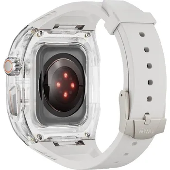 Chytré hodinky WiWU - Řemínek na chytré hodinky Wi-WB013 Rambo Watch Band 42/44/45mm - bílá