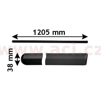 Lišta karosérie Boční obložení předních dveří (3 palce) L
